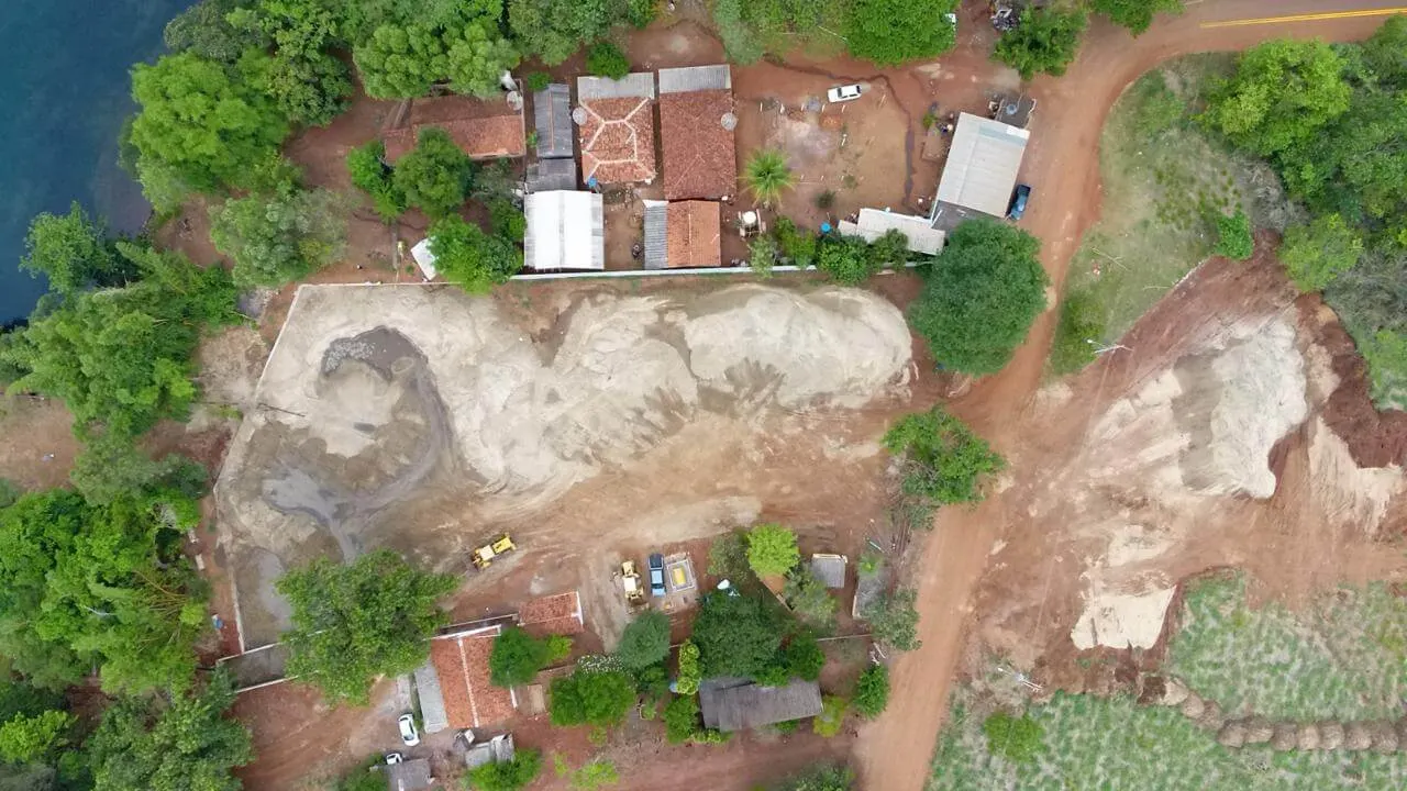 Extração de areia da mineração Concresp